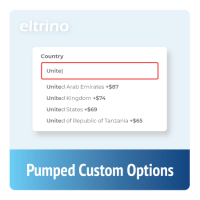 Pumped Custom Options