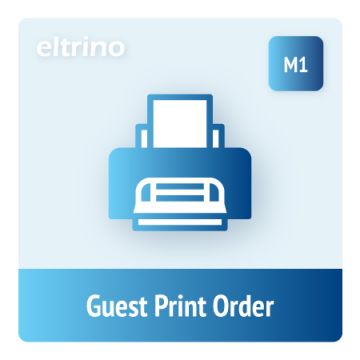 Print Order Confirmation as Guest